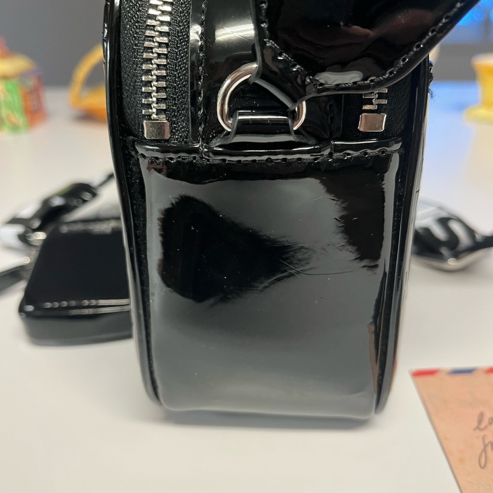 NWT Karl Lagerfeld Paris Maybelle Crossbody Camera Bag With Coin Purse Has COA - Picture 6 of 11